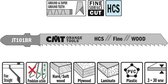 CMT JT101BR-5 decoupeerzaag HCS 75 x 100 mm. 10tpi (hard/zacht hout, multiplex, beplakte plaat, kunststof)