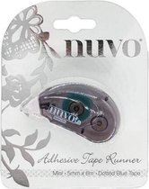 Nuvo Mini Adhesive Tape Runner - 5mmx6m - Dotted Blauw