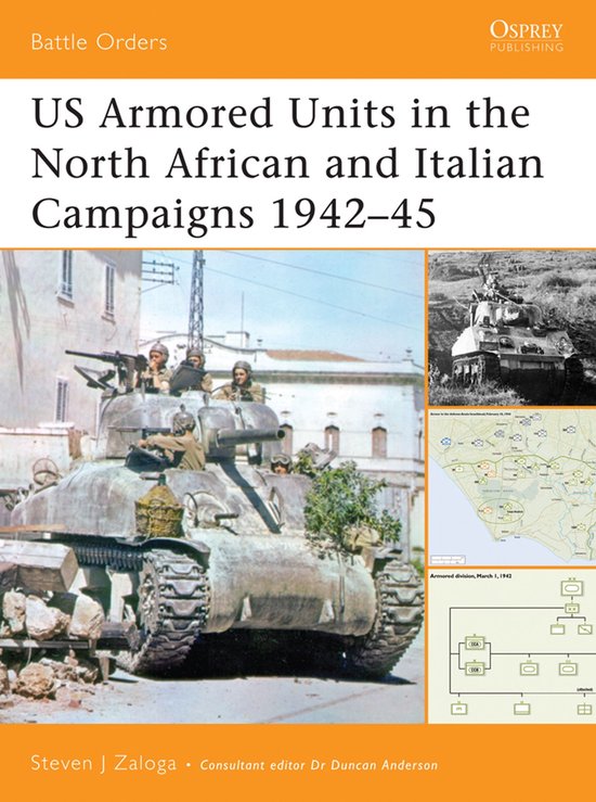 Us Armored Units in the North African and Italian Campaigns  ... - cover
