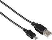 Hama 00178389, 0,6 m, Mini-USB A, Micro-USB A, USB 2.0, 480 Mbit/s, Zwart