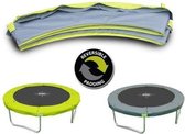 EXIT beschermrand Twist trampoline ø366cm - groen/grijs