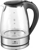 Lentz 74099 - Waterkoker - glas - LED - 1.7 liter