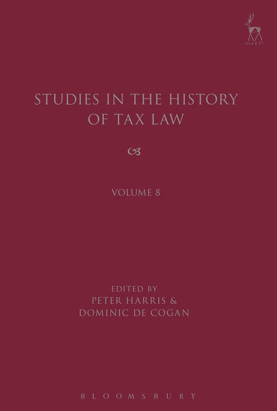 Studies in the History of Tax Law - Studies in the History o ... - cover