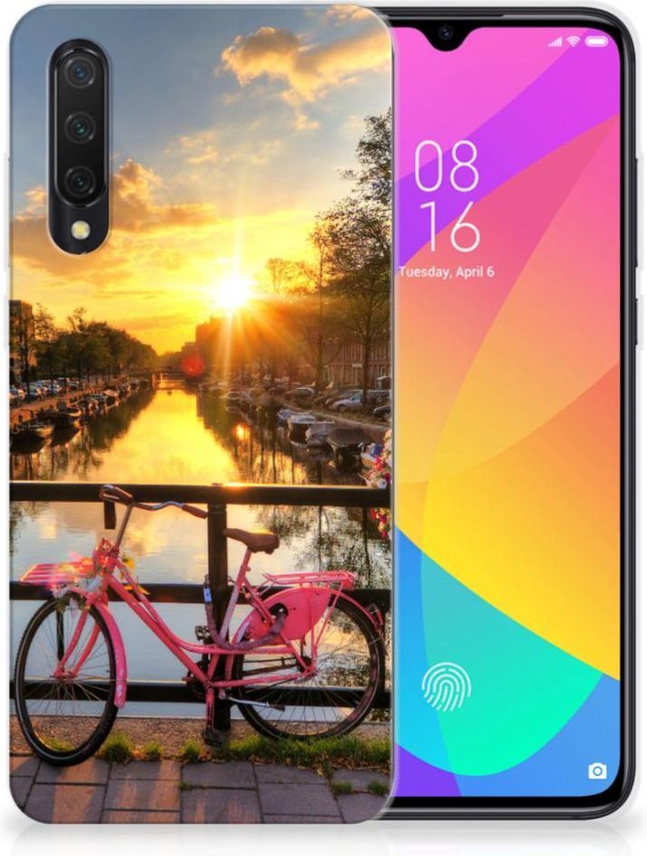 Xiaomi Mi 9 Lite Siliconen Back Cover Amsterdamse Grachten