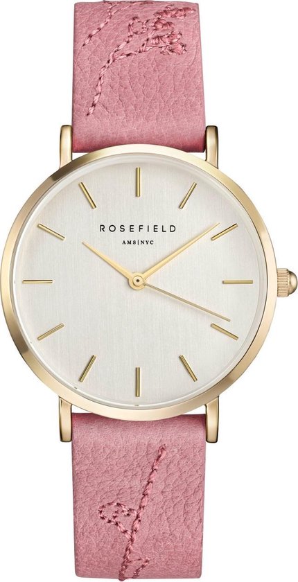 Rosefield City Bloom Blush Pink horloge - Roze | bol.com