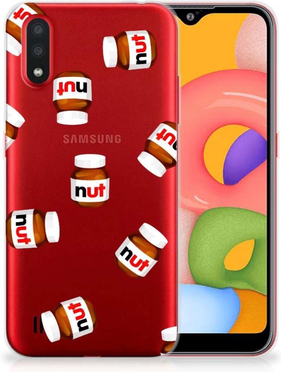 Samsung Galaxy A01 Siliconen Case Nut Jar