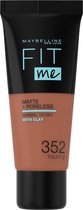 Maybelline Fit Me Matte & Poreless Foundation - 352 Truffle