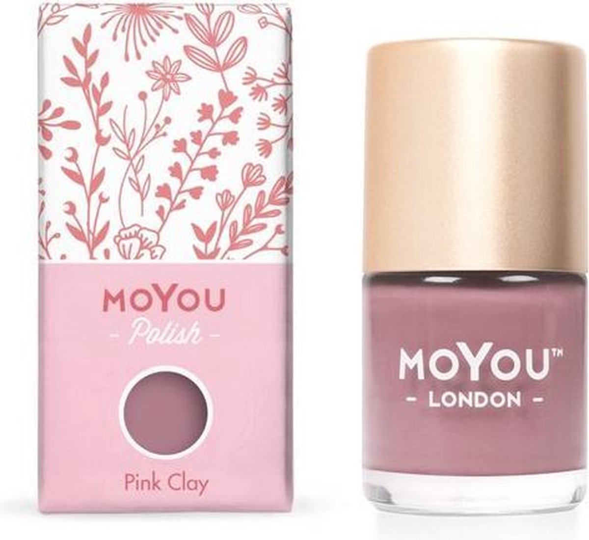 MoYou London Stempellak - Pink Clay - Roze