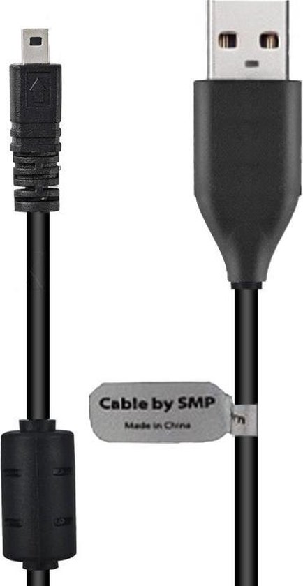 USB kabel 1,8 m. Data oplaadkabel met EMC filter. Past ook op Nikon 1 S2, 1  V1, D3200,... | bol.com