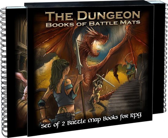 Afbeelding van het spel The Dungeon Books of Battle Mats