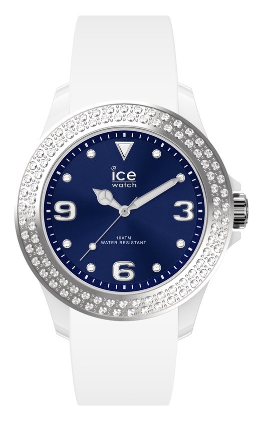 Aanbevolen Continent vacature Ice-Watch IW017235 Horloge - Siliconen - Wit - âˆ… 40 mm | bol.com