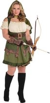Ladies Costume Robin Hoodie Plus