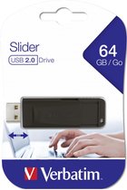 Verbatim Slider - USB-stick - 64 GB