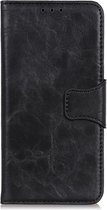 Shop4 - Motorola One Zoom Hoesje - Wallet Case Cabello Zwart