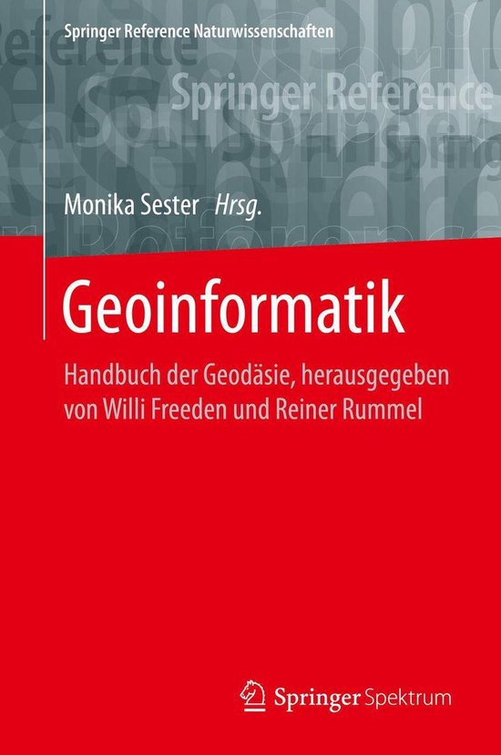 Springer Reference Naturwissenschaften - Geoinformatik - cover