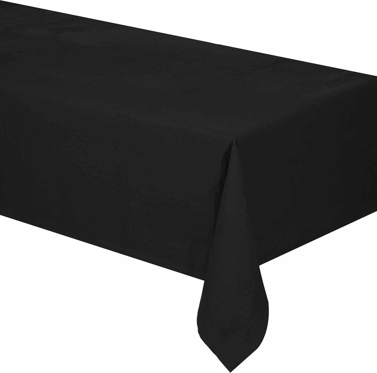 AMSCAN - Zwart papieren tafelkleed - Decoratie > Tafelkleden, placemats en  tafellopers | bol.com