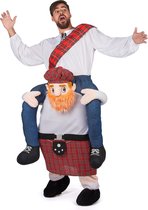 WONDERFUL - Man op de rug van een Schot kostuum voor volwassenen