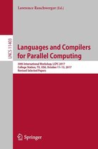 Lecture Notes in Computer Science 11403 - Languages and Compilers for Parallel Computing