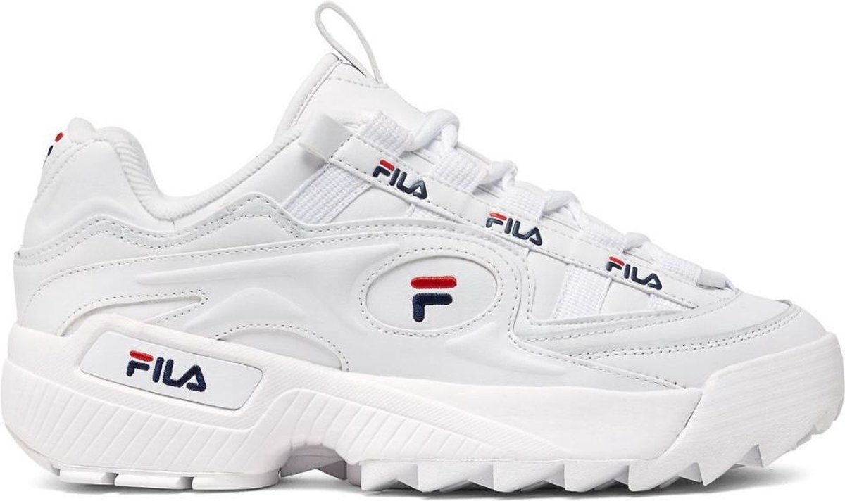 Fila D-Formation Dames Sneakers - White / Fila Navy / Fila Red - Maat 40 |  bol.com