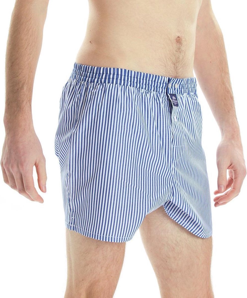 Mc Alson Boxershort met Binnenbroek Streepje M0241 - Blauw - L