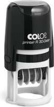 Colop Printer R30/D Blauw - Stempels - Datum stempel Nederlands - Stempel afbeelding en tekst