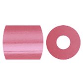 Strijkkralen. afm 5x5 mm. gatgrootte 2.5 mm. medium. roze parelmoer (32259). 6000 stuk/ 1 doos