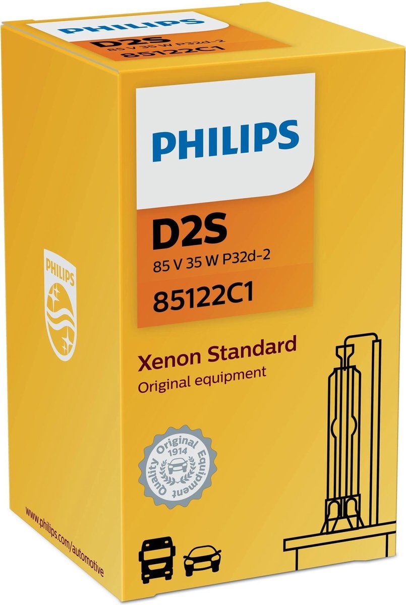 Philips Xenonlamp D2S VISION 85122VIC1