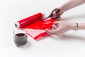 Gelamineerde antislip op rol Dycem® : 40 cm x 15 m - rood
