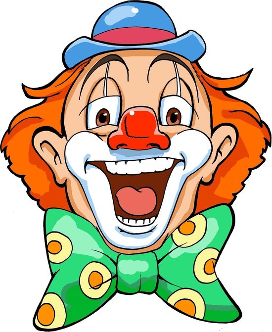 Décoration Murale Rubie's Clown 70 X 40 Cm Multicolore | bol.com