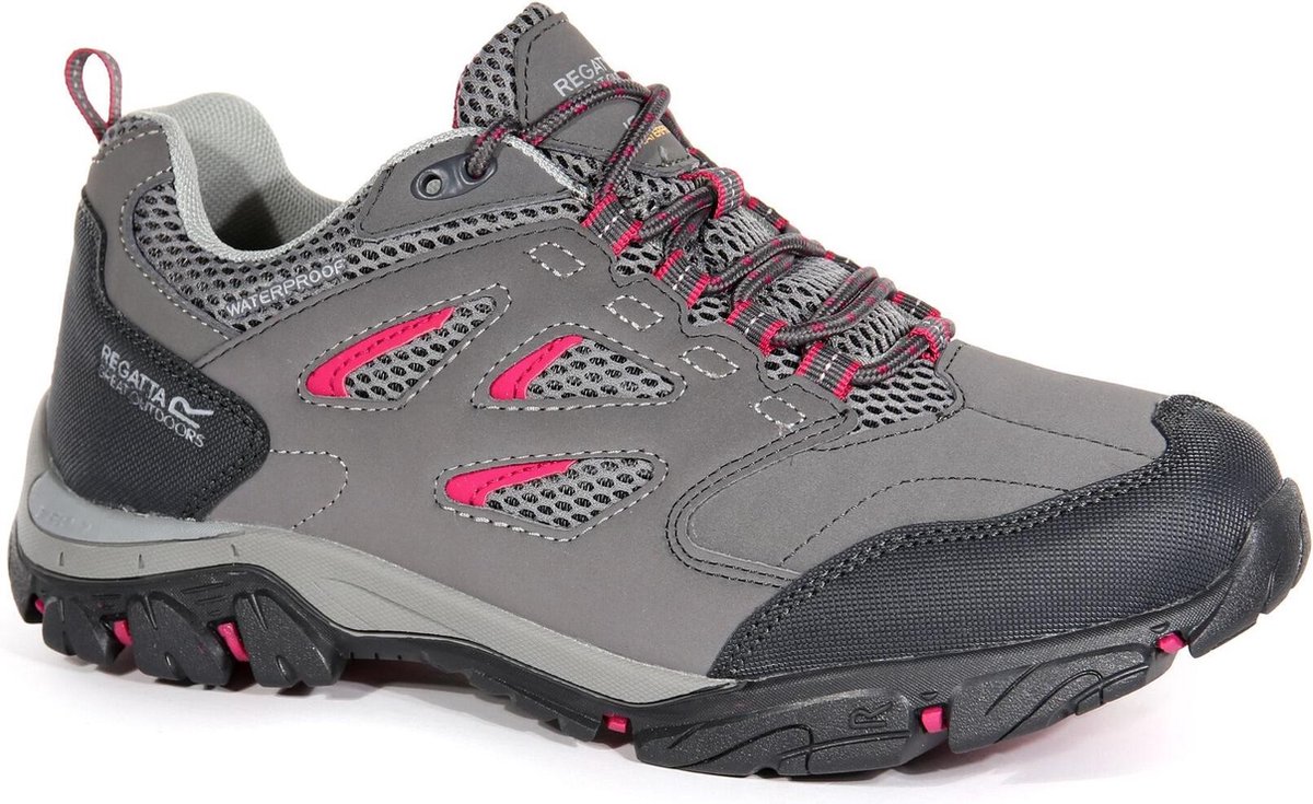 De Lady Holcombe Low waterdichte wandelschoenen voor dames Grijs