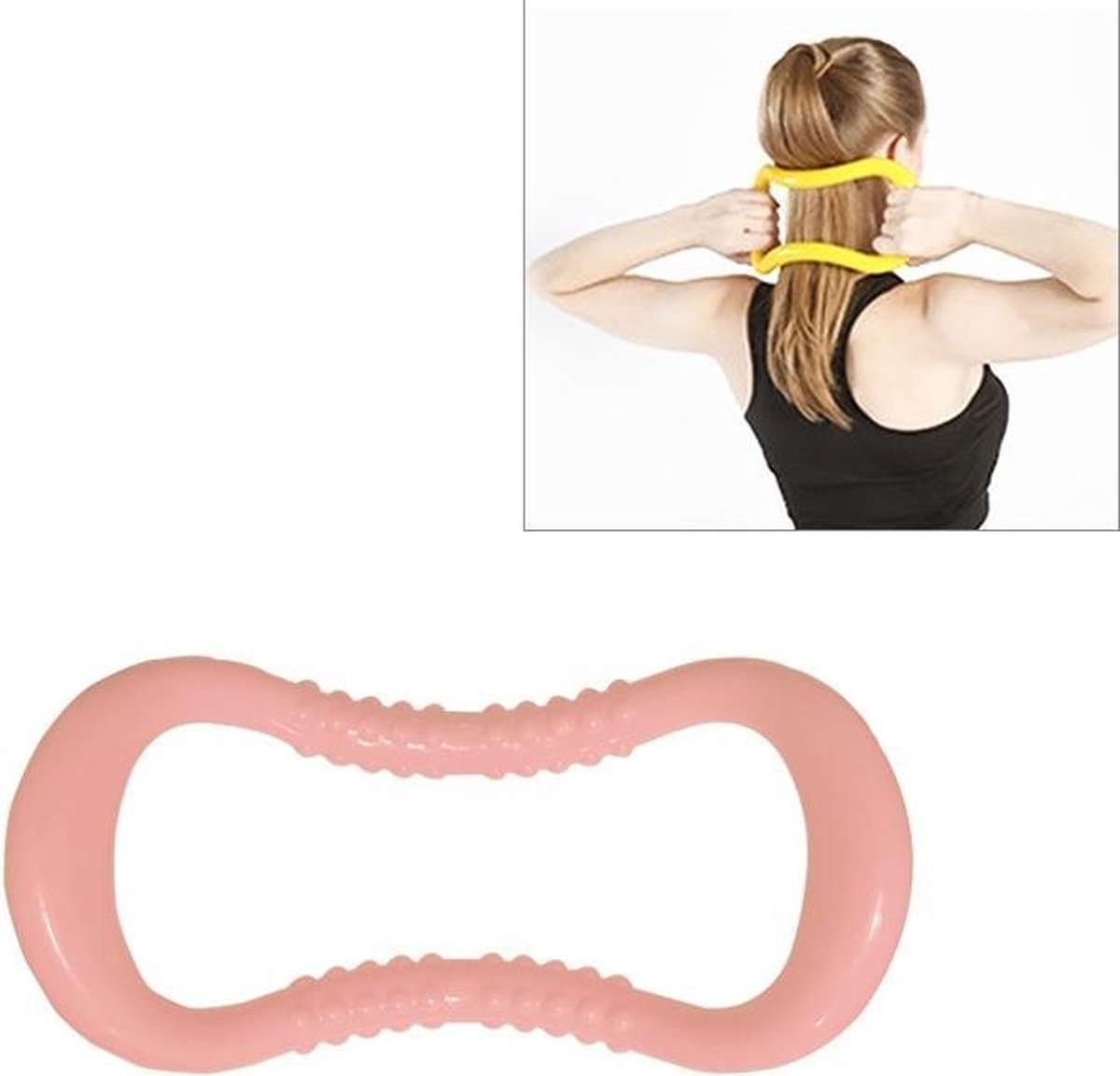 Pp Double Massage Point Yoga Circle Fascia Stretching Ring