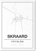 Poster/plattegrond SKRAARD - A4