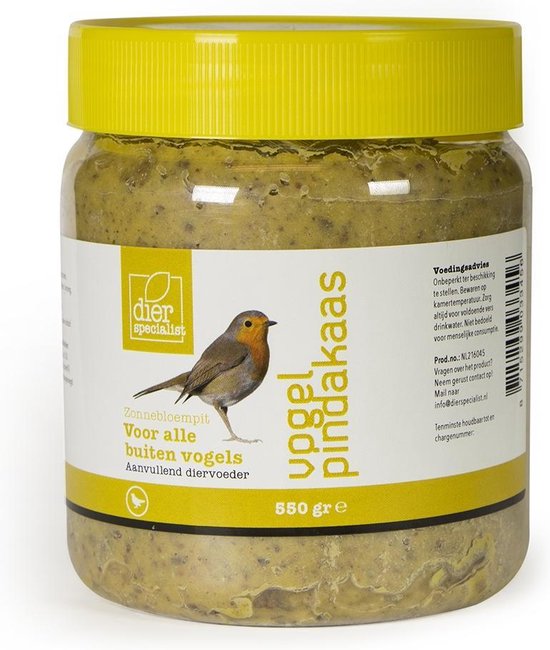 Graines de tournesol au beurre d'arachide pour oiseaux - 550 grammes