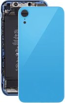 Let op type!! Achtercover met lijm voor iPhone XR (blauw)