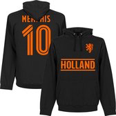 Nederlands Elftal Memphis Depay Team Hoodie - Zwart - XL