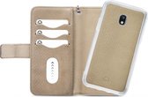 Mobilize 2in1 Gelly Wallet Zipper Case Samsung Galaxy J3 2017 Latte