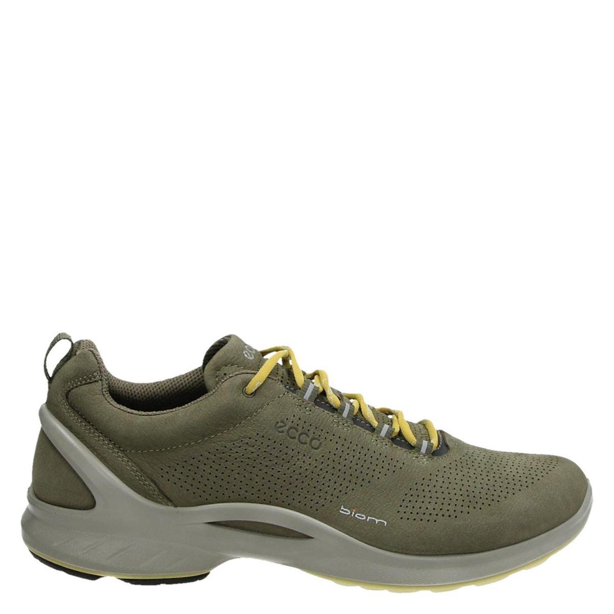 ECCO Biom Fjuel Heren Veterschoen Beige Maat 45 bol