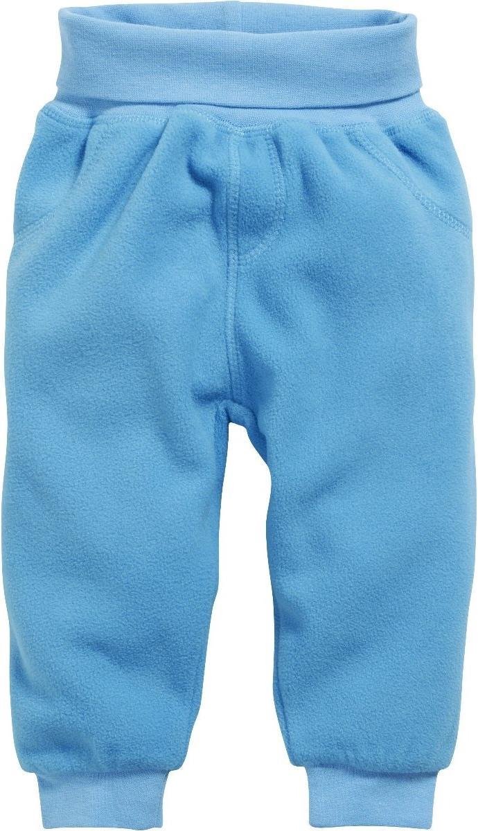 Schnizler Broek Fleece Jongens Aqua Blauw Maat 86