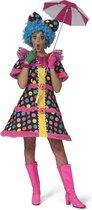 Clownsjurk Hotty Dotty - Maat 48/50