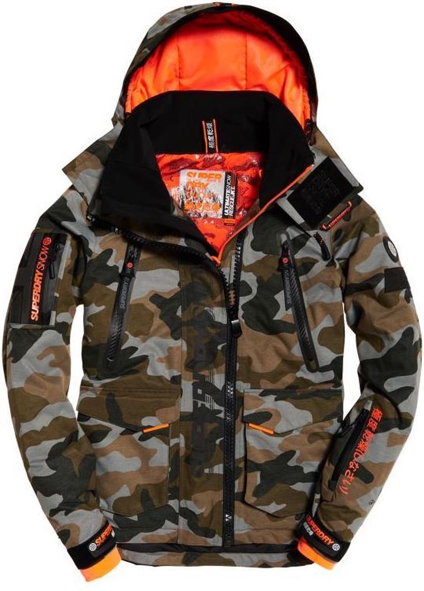 superdry jas camouflage