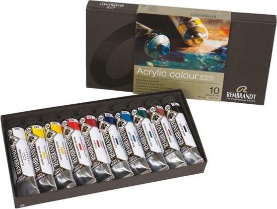 Rembrandt Acrylverf Luxe Set 18C510