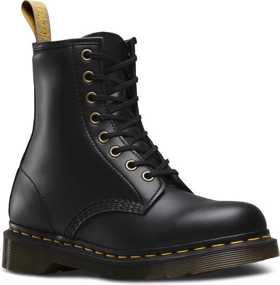 Dr. Martens Vegan 1460 Unisex Veterboots - Zwart - Maat 37