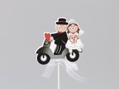 Figuren - Cb. 8 Wedding Couples 2 Keuzemogelijkheden 7x6 Cm