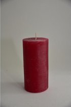 Kaarsen - Kaars Rustiek 140/70mm Rubin
