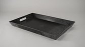 Melamine - Dienblad Rechthoek Grijs Middel 45,5x30,5x4,2cm