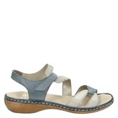 Blauwe Rieker Sandalen