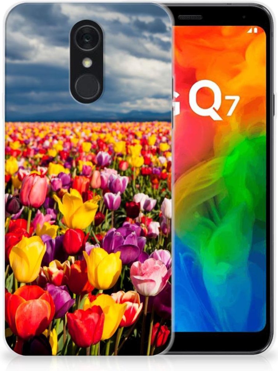 LG Q7 TPU Case Tulpen