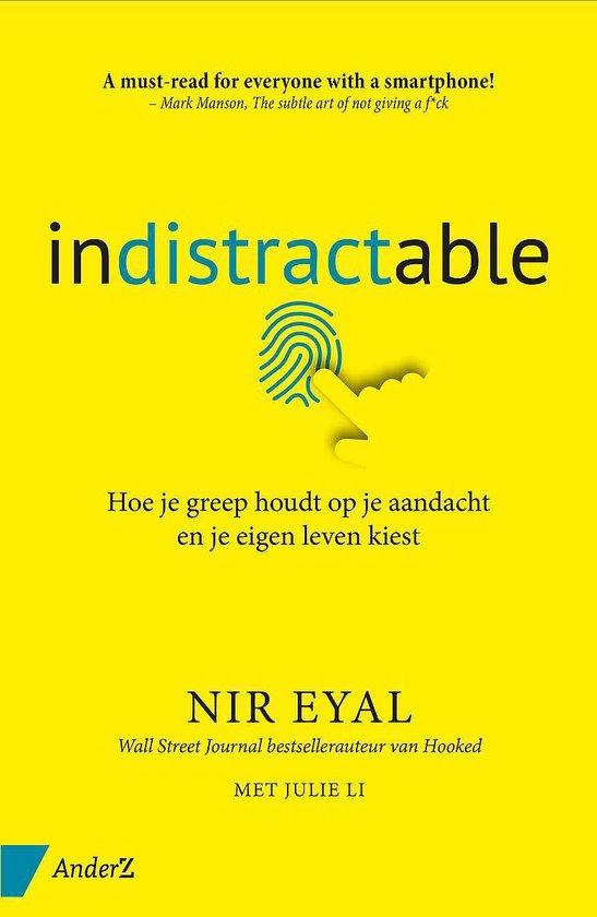 Boek cover Indistractable van Nir Eyal (Paperback)