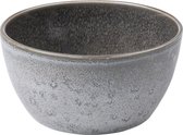 Bitz - Kom keramiek grijs / grijs - Diameter 14 cm - Hoogte 7 cm