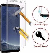 Tempered Glass Screenprotector Samsung Galaxy S8 Plus curved